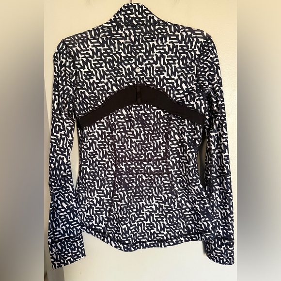 Lululemon Define Jacket - Net Pop Black & White - Picture 4 of 5